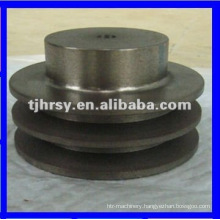 Cast iron belt pulley with hub